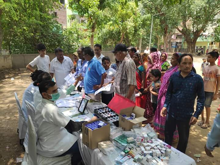 Free Eye Checkup Camp by Helping Hand Secular Foundation